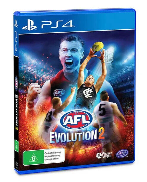 AFL Evolution 2 PS4 game - front cover