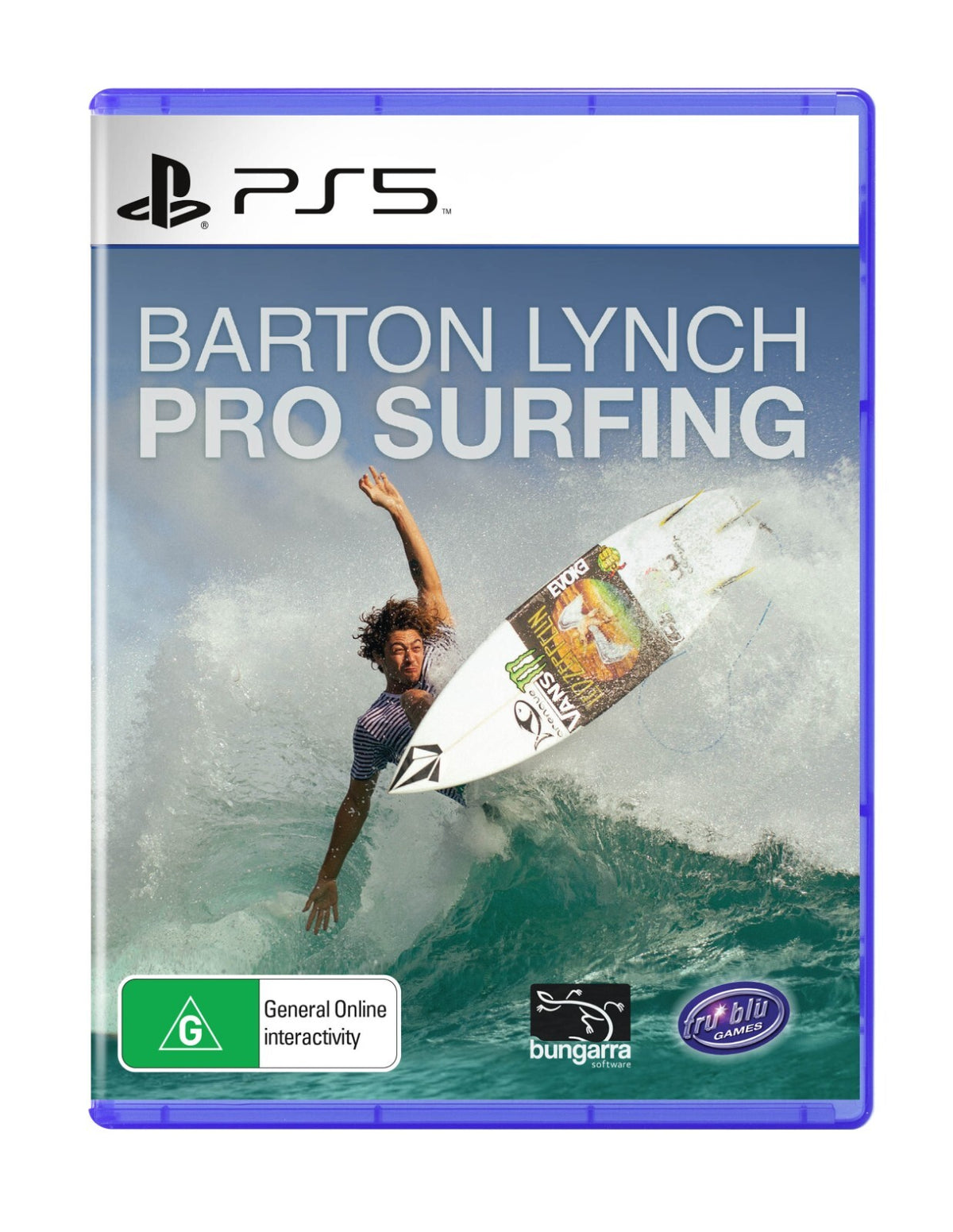 Barton Lynch Pro Surfing PS5 game - front cover