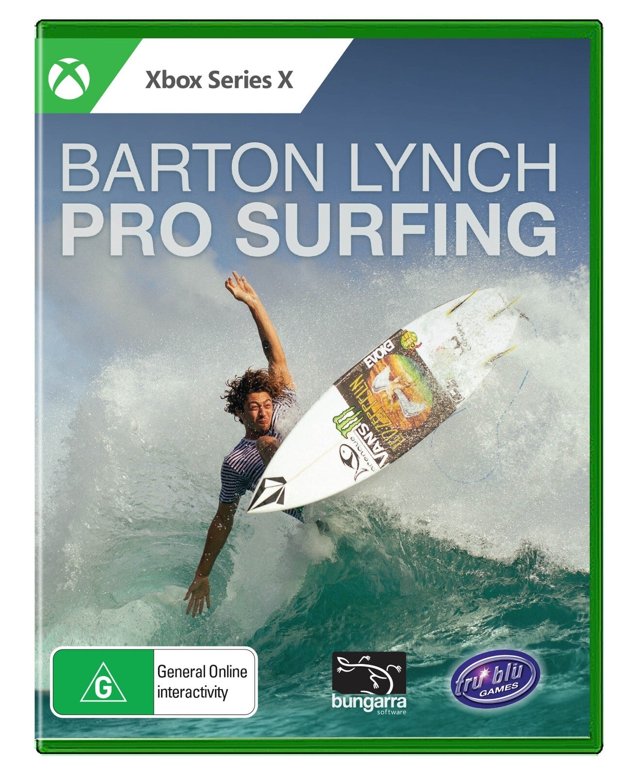 Barton Lynch Pro Surfing Xbox Series X game - front cover